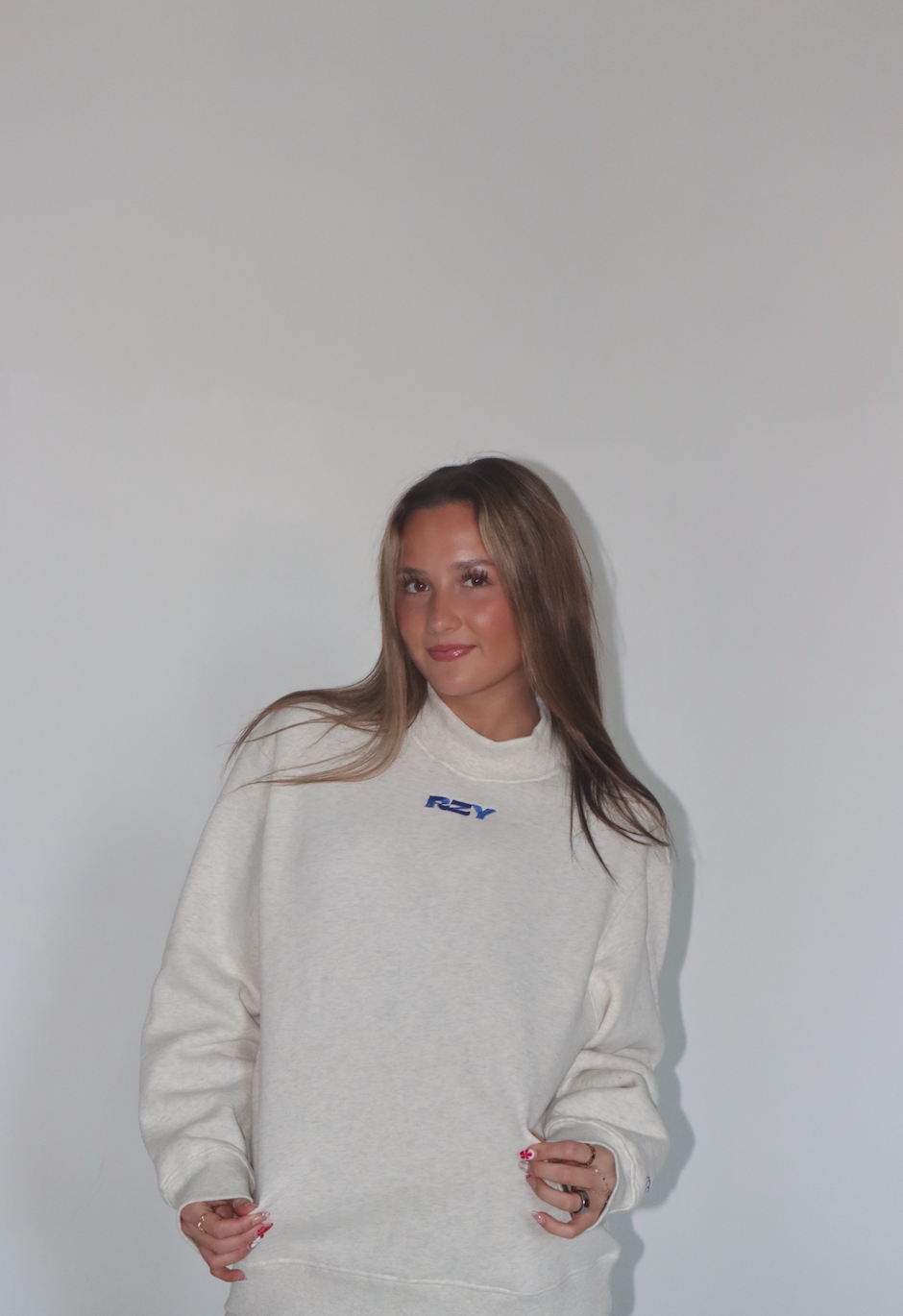 Fair Rzy GREY RZY MOCK NECK – RZY Wear
